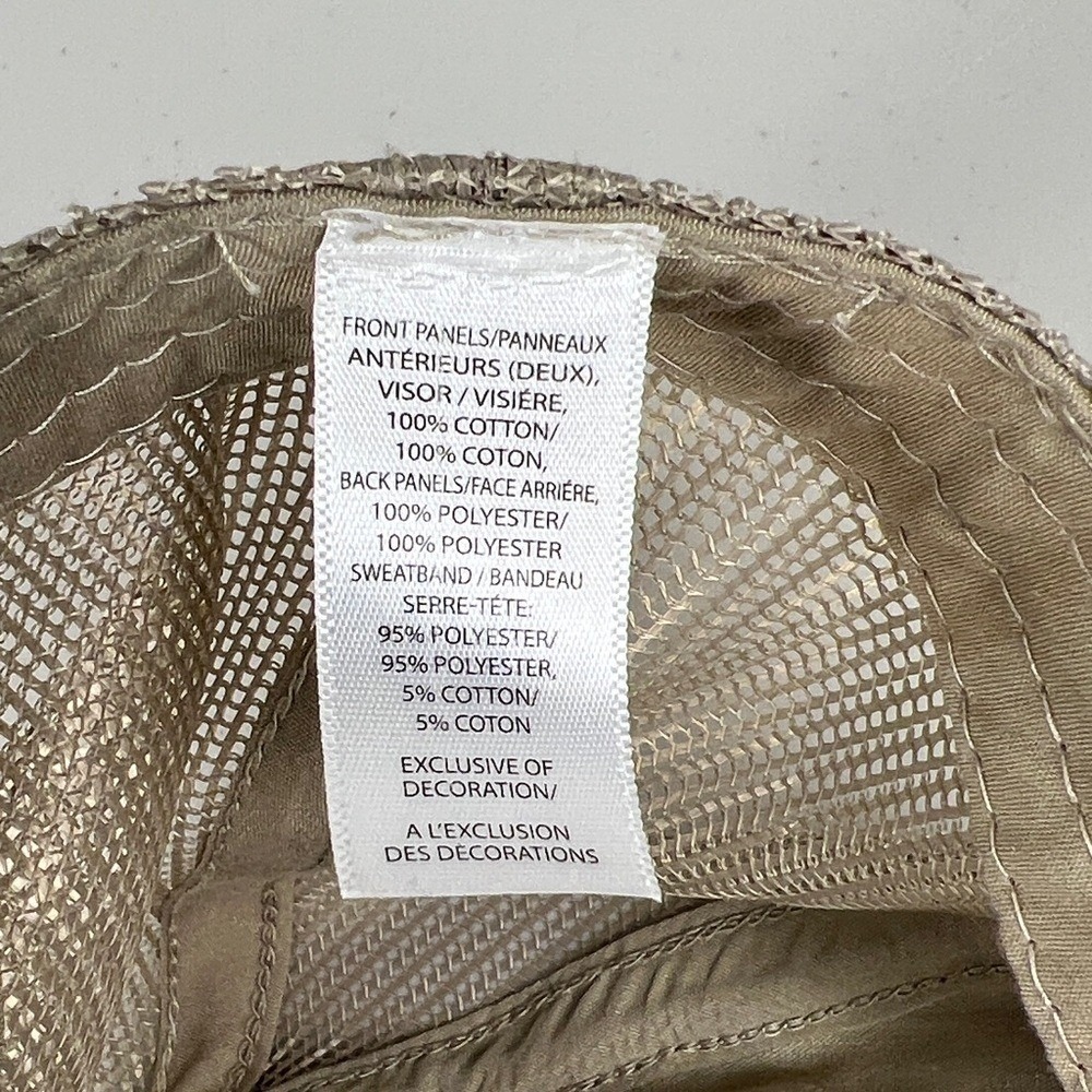 Cabela's ESTD 1961 Classic Tan Adjustable Mesh Cap EUC - Picture 8 of 10